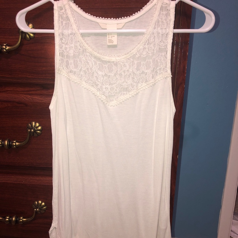White Lace Top